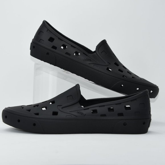 Vans Other - Vans Black Slip on Trek Shoes Men 9.5